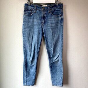 Madewell 9" Mid-Rise Skinny Jeans in Comfort Stretch: Eco Edition 28